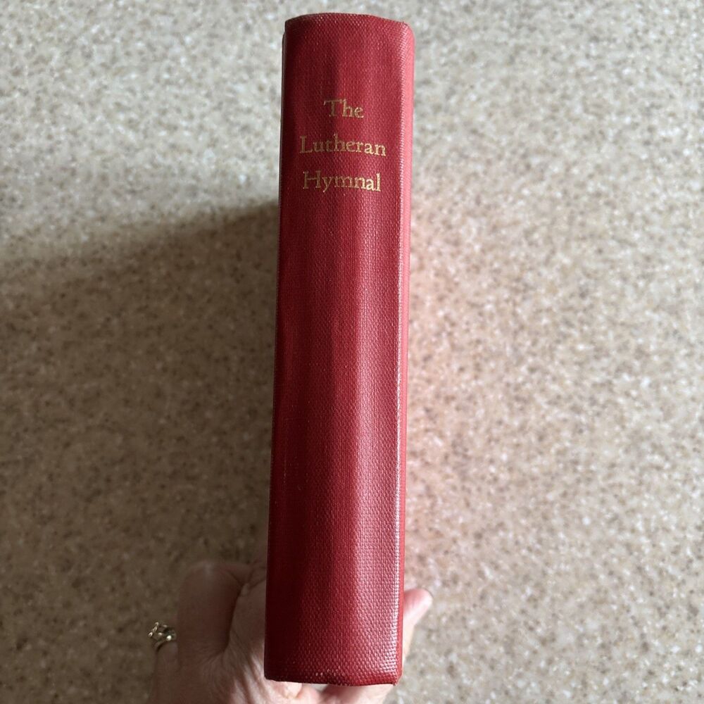 VINTAGE- The Lutheran Hymnal 1941 Concordia Publishing Red Hard Cover - Picture 2 of 9